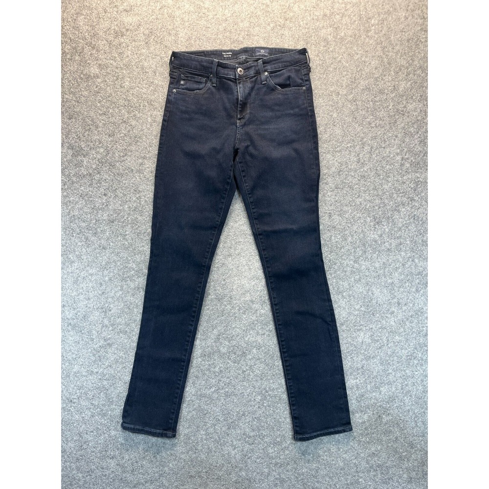 AG Adriano Goldschmied Jeans Womens 27 Prima‎ Mid Rise Cigarette Blue Stretch